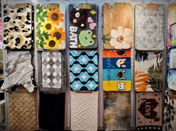 bath mat and door mat